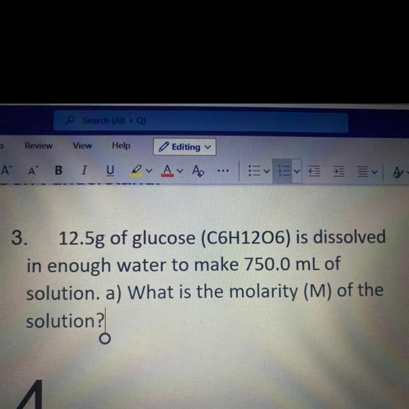 Need help to find the molarity. Please help!-example-1