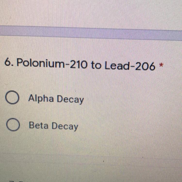 Is this an alpha or beta decay?-example-1