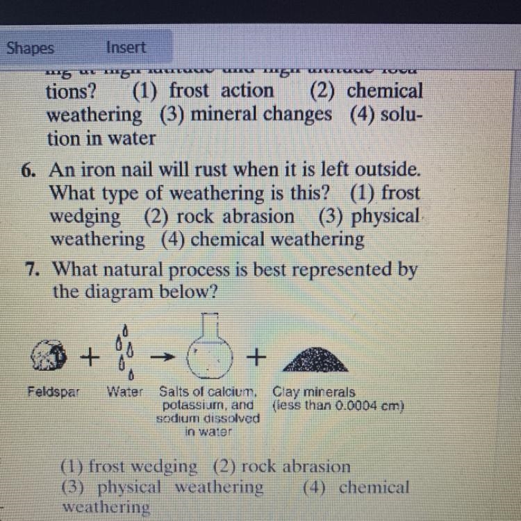 What natural process is best represented by the diagram below?-example-1