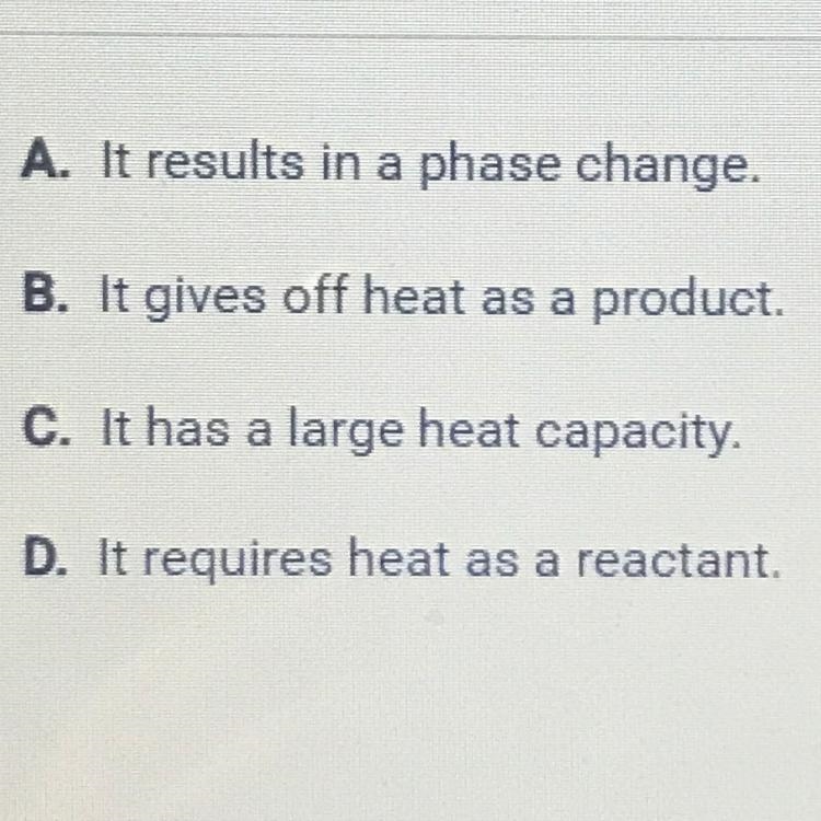 How is an endothermic reaction identified?-example-1