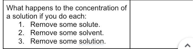 What happens to the concentration of a solution if you do each step.-example-1