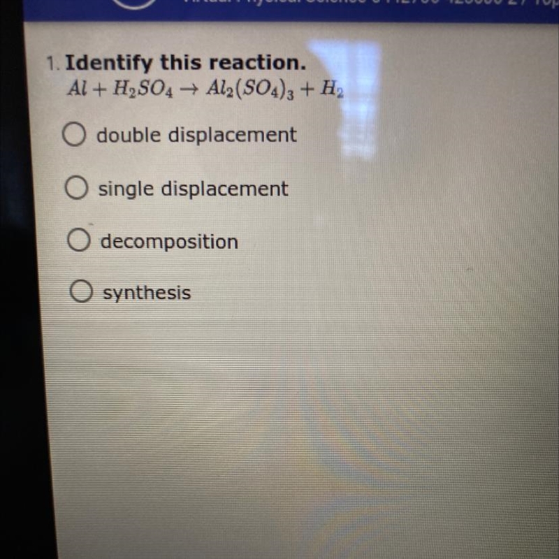 Identify the reaction In pic-example-1