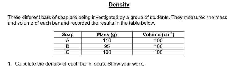 How do I calculate the density-example-1