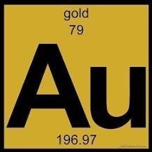 HELPPP 4) The picture below shows information about the element Gold. How many protons-example-1