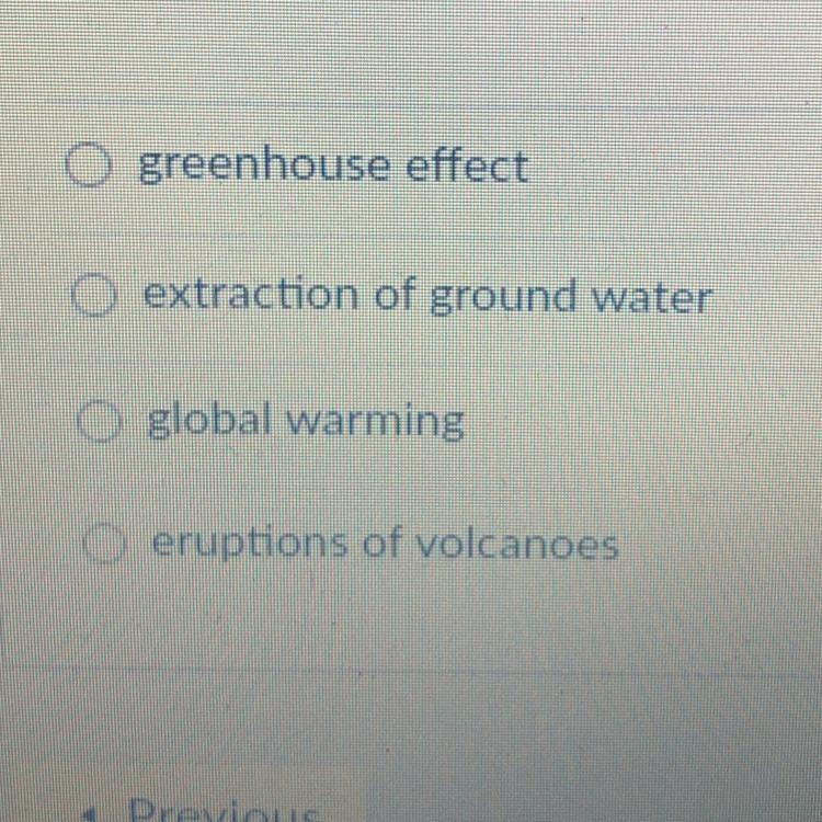 Which of these is most likely to create large areas of land subsidence?-example-1