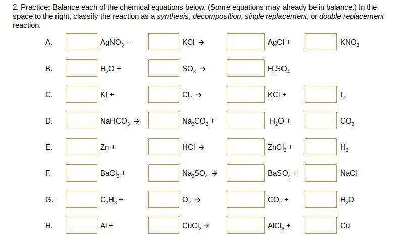 Any help welcome on this, chem balancing equations btw !-example-1