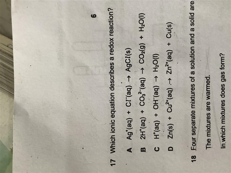 The answer to this question is D as it says in the answer sheet of the question paper-example-1