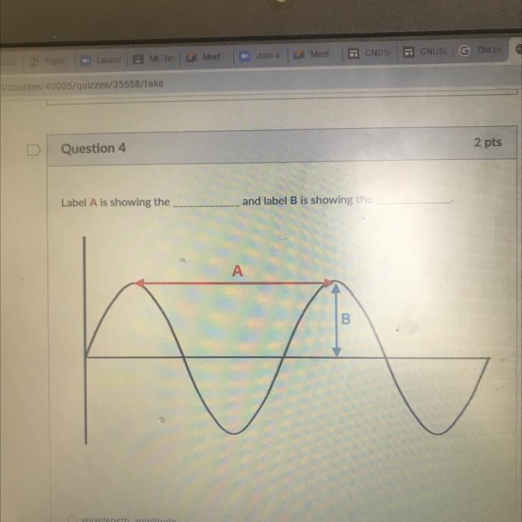 Label A is showing the_____ and the label B is showing _____-example-1