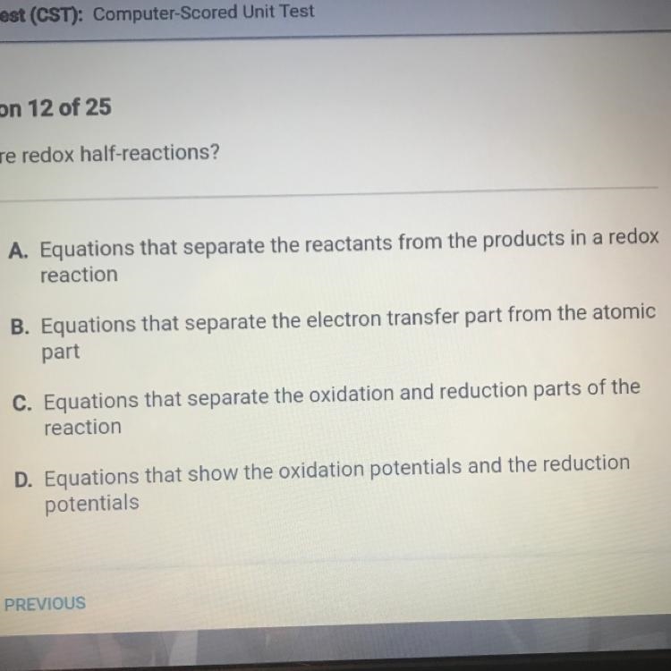 What are redox half-reactions?-example-1