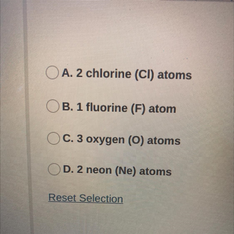 Options ^ QUESTION: Which of the following choices will an atom of sodium (Na) be-example-1