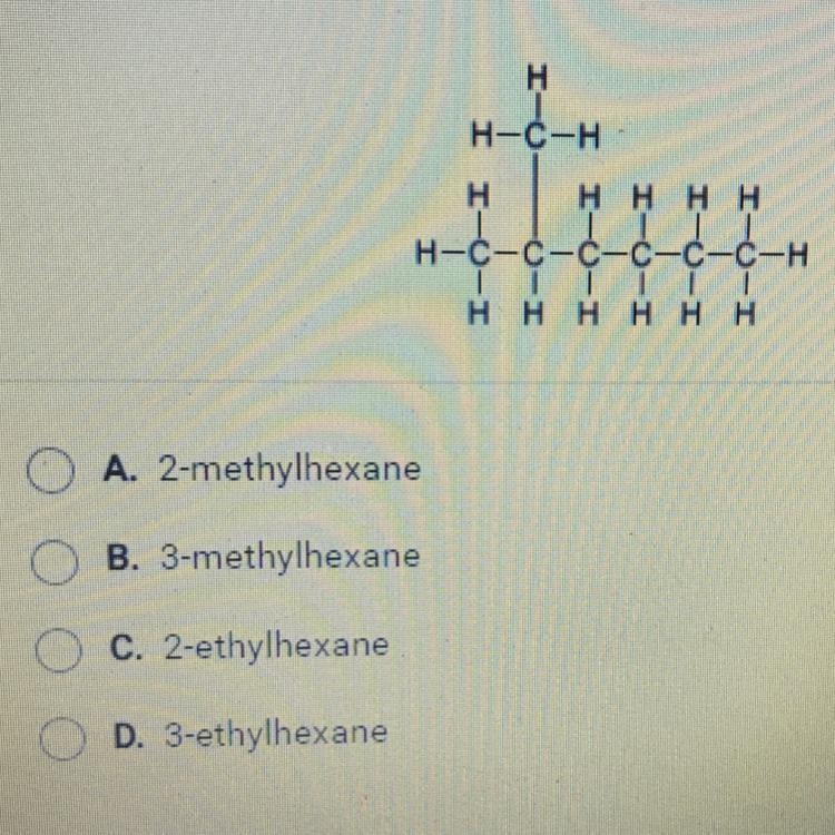 Which molecule is shown below￼-example-1