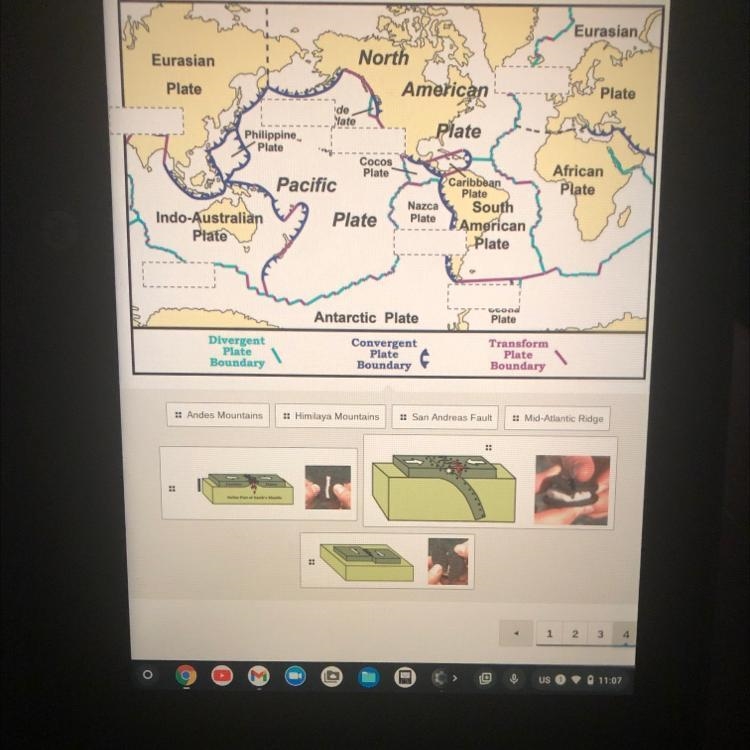 Plate Tectonics Independent Practice, Label The Diagram With The Correct Information-example-1