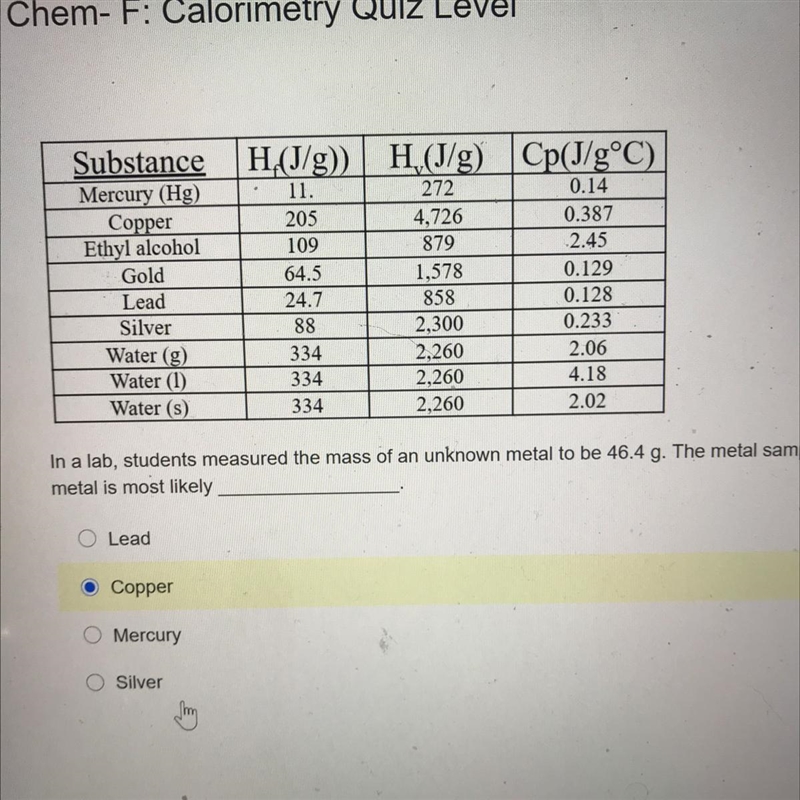 ⚠️NO LINKS⚠️(it will get reported) In a lab, students measured the mass of an unknown-example-1