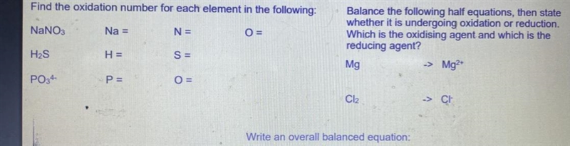 Hello. Can someone help me do these few questions. Thanks-example-1