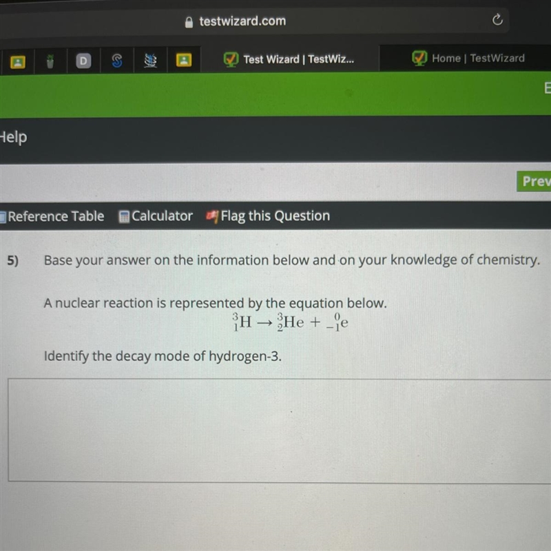 Identify the decay mode Please answer asap no explanation needed (Look at picture-example-1