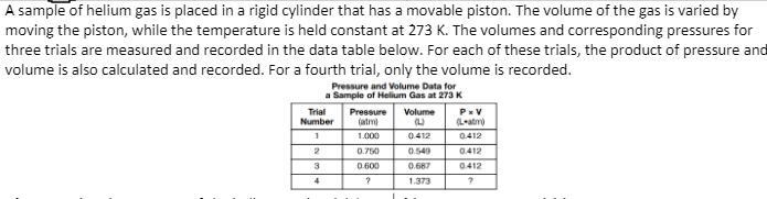 If the gas begins at the conditions described in Trial 1, determine the volume of-example-1