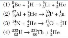 (100 point question) Which of the following is an example of transmutation?-example-1