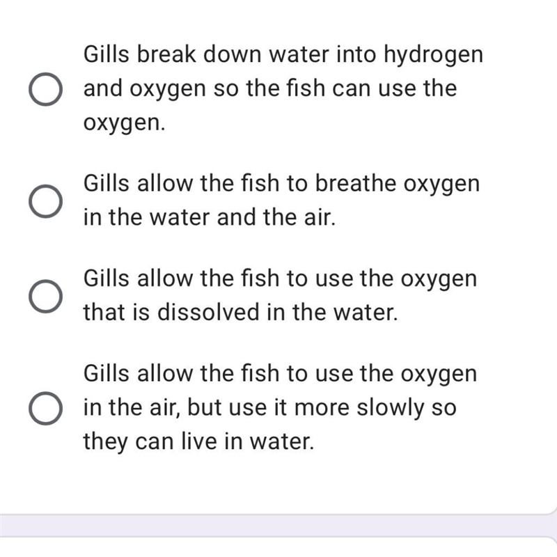 Mammals use their lungs to provide oxygen for themselves from the air. Fish spend-example-1