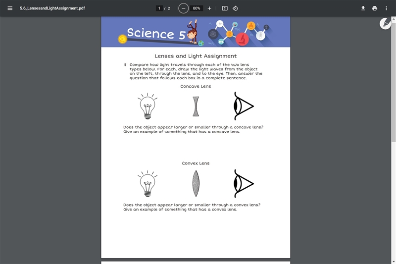 Can you help me with this assignment 5th-grade science pls give the right answers-example-1