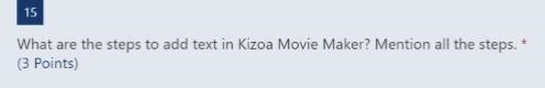 What are the steps to add text in Kinzoa Movie Maker?-example-1