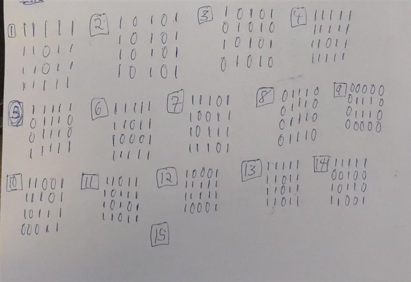 Can anyone decipher these? There a bit random. Maybe binary but if there are other-example-1