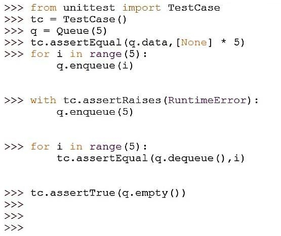 3. Circular, array-backed queue In the following class, which you are to complete-example-1