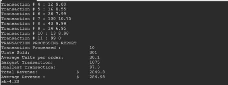 You are tasked with writing a program to process sales of a certain commodity. Its-example-1