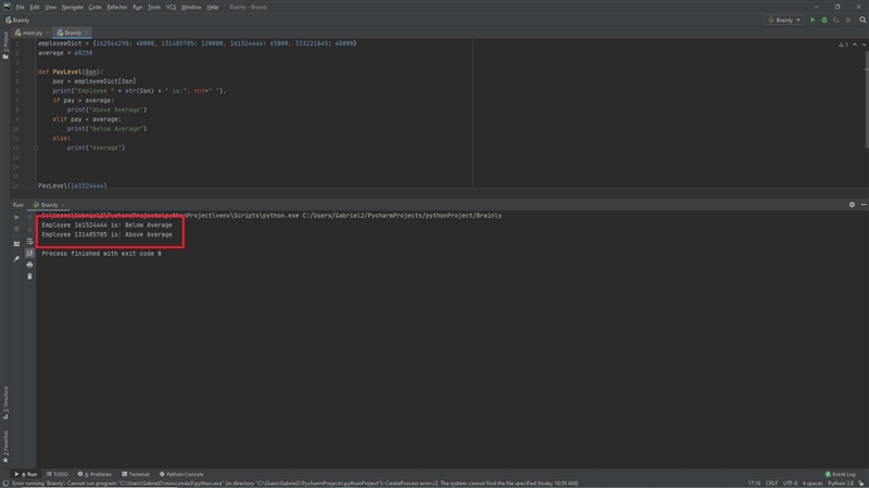 Write a function called PayLevel that returns a level given an Ssn as input. The level-example-1