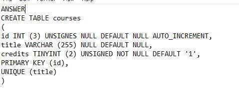 A mysql prompt has been opened for you. Using the college database, complete the following-example-2