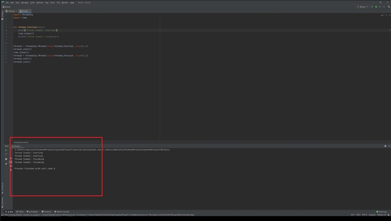 In the right situations, the use of multi-threads can allow for application speedup-example-1