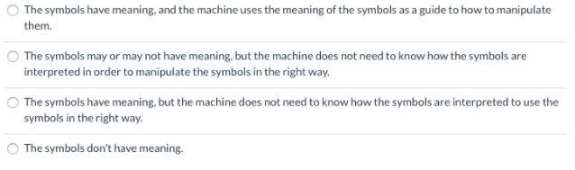 A computer can manipulate symbols as if it understands the symbols and is reasoning-example-1