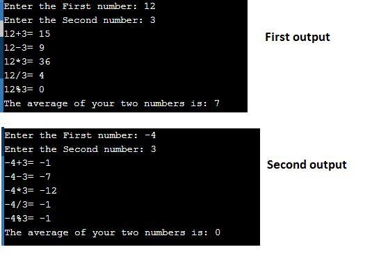 For this lab, you will write a Java program to prompt the user to enter two integers-example-1