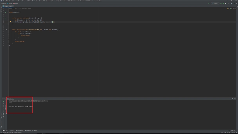 This criterion is linked to a Learning OutcomeCreate checkDuplicates method that receives-example-1