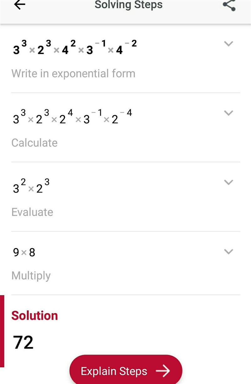 Evaluate 3³×2³×4²×3-¹×4-²​-example-1