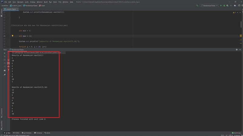 ANSWERED CORRECT BELOW In this exercise, we are going to create a static class Randomizer-example-1