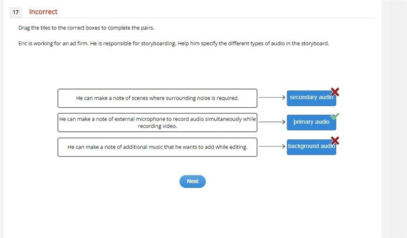 Eric is working for an ad firm. He is responsible for storyboarding. Help him specify-example-1