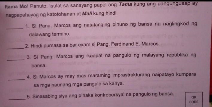 Paki sagot po kailangan ko na po Kasi Yan ngayon and I follow po Kita f ma answer-example-1