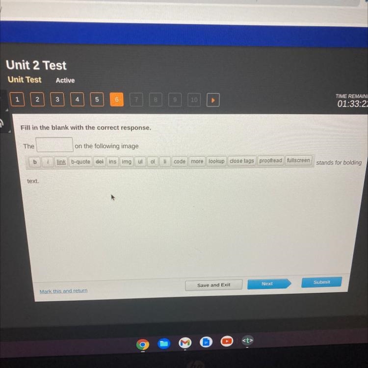 2 3 4 5 6 9 10 TIME REMAINING 01:34:03 ni Fill in the blank with the correct response-example-1