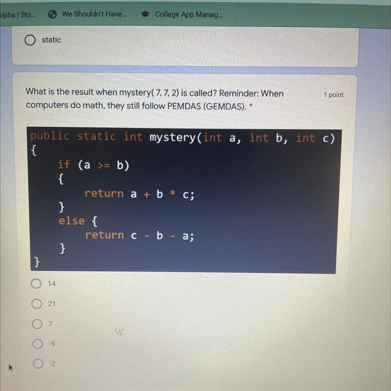 I need help for my computer science class I would appreciate it-example-1