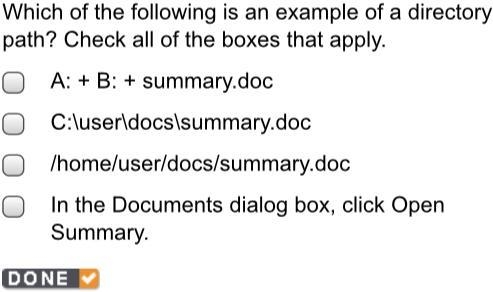 Which of the following is an example of a directory path? Check all of the boxes that-example-1