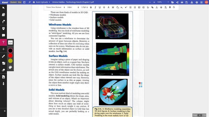 What might you see by turning a surface model to a certain angle? * PLEASE HELP!!! THANK-example-1