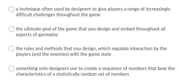 From the perspective of a designer, how can game mechanics be defined?-example-1