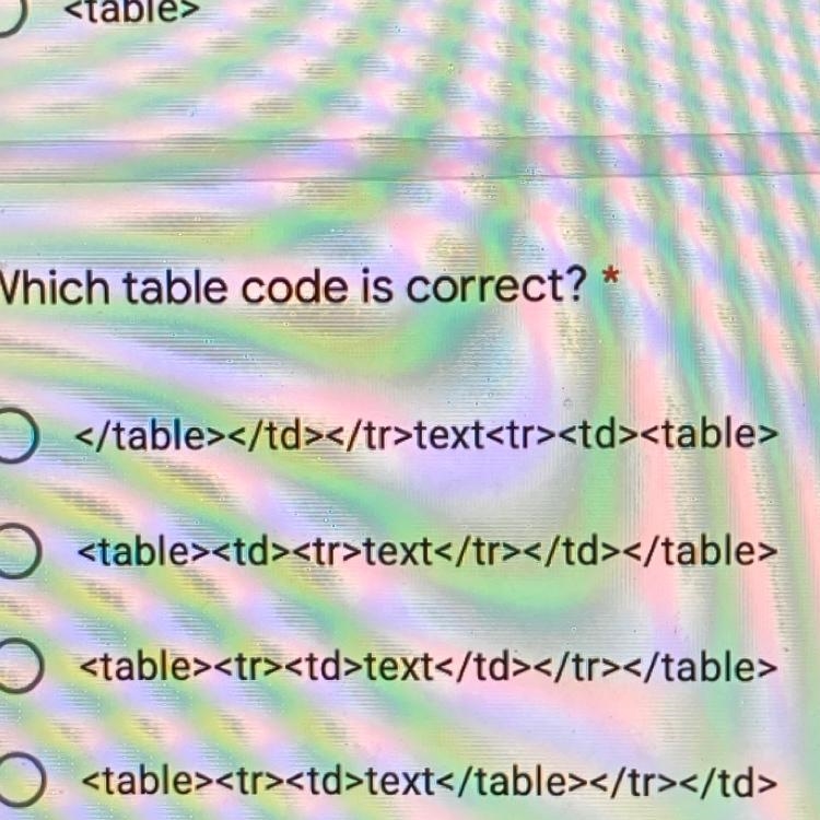 Which table code is correct?-example-1