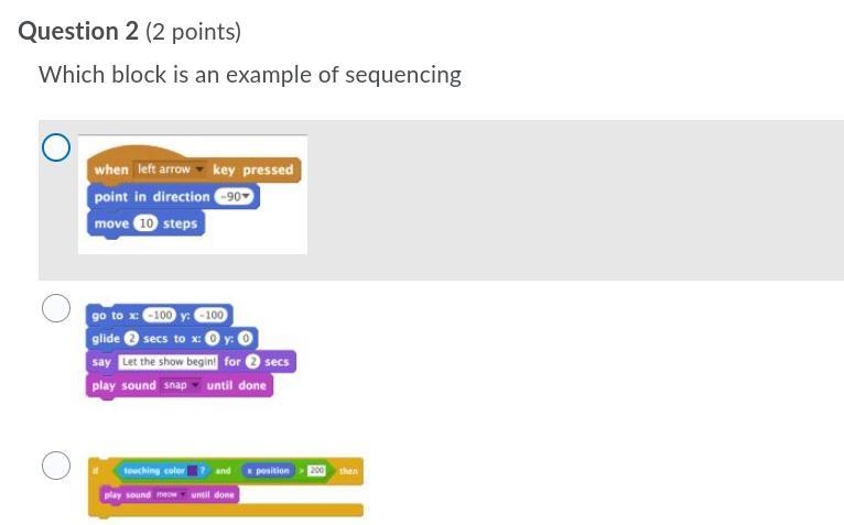 Which block is an example of sequencing-example-1