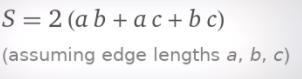 WAP to find the area of cuboid​-example-1