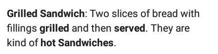 1. Which is not a cold sandwich? a. Pinwheel sandwich b. Tea sandwich c. Wrap sandwich-example-1