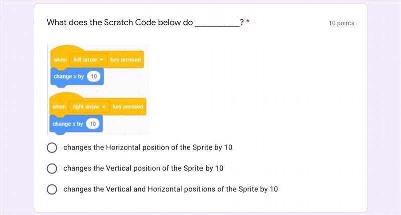 WHAT DOES THE SCRATCH CODE BELOW DO?-example-1