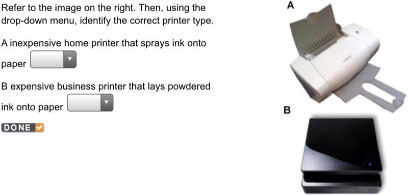 Refer to the image on the right. Then, using the drop-down menu, identify the correct-example-1