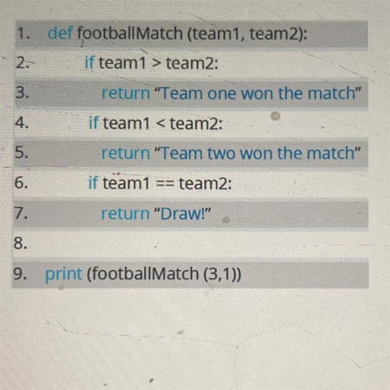 What is the name of the User-defined function that is mentioned in the code?-example-1