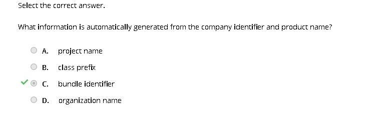 What information is automatically generated from the company identifier and product-example-1